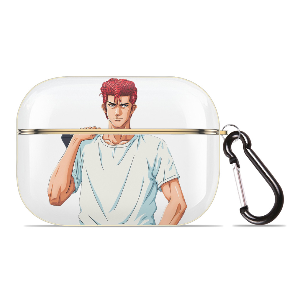 SLAM DUNK／スラムダンク 【AirPods Pro用】ハードシェル保護ケース｜耐衝撃・防指紋・カラビナ付き商品仕様