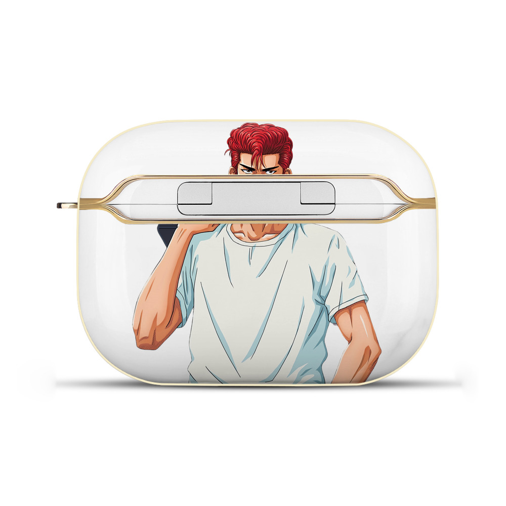 SLAM DUNK／スラムダンク 【AirPods Pro用】ハードシェル保護ケース｜耐衝撃・防指紋・カラビナ付き商品仕様