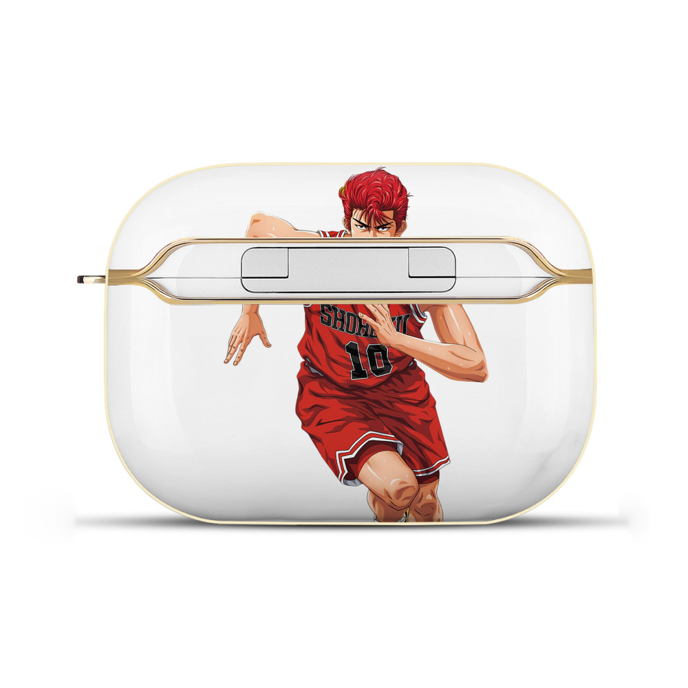 SLAM DUNK／スラムダンク 【AirPods Pro用】ハードシェル保護ケース｜耐衝撃・防指紋・カラビナ付き商品仕様