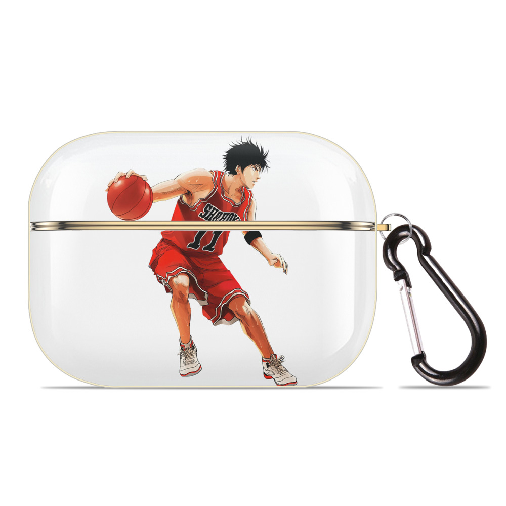 SLAM DUNK／スラムダンク 【AirPods Pro用】ハードシェル保護ケース｜耐衝撃・防指紋・カラビナ付き商品仕様