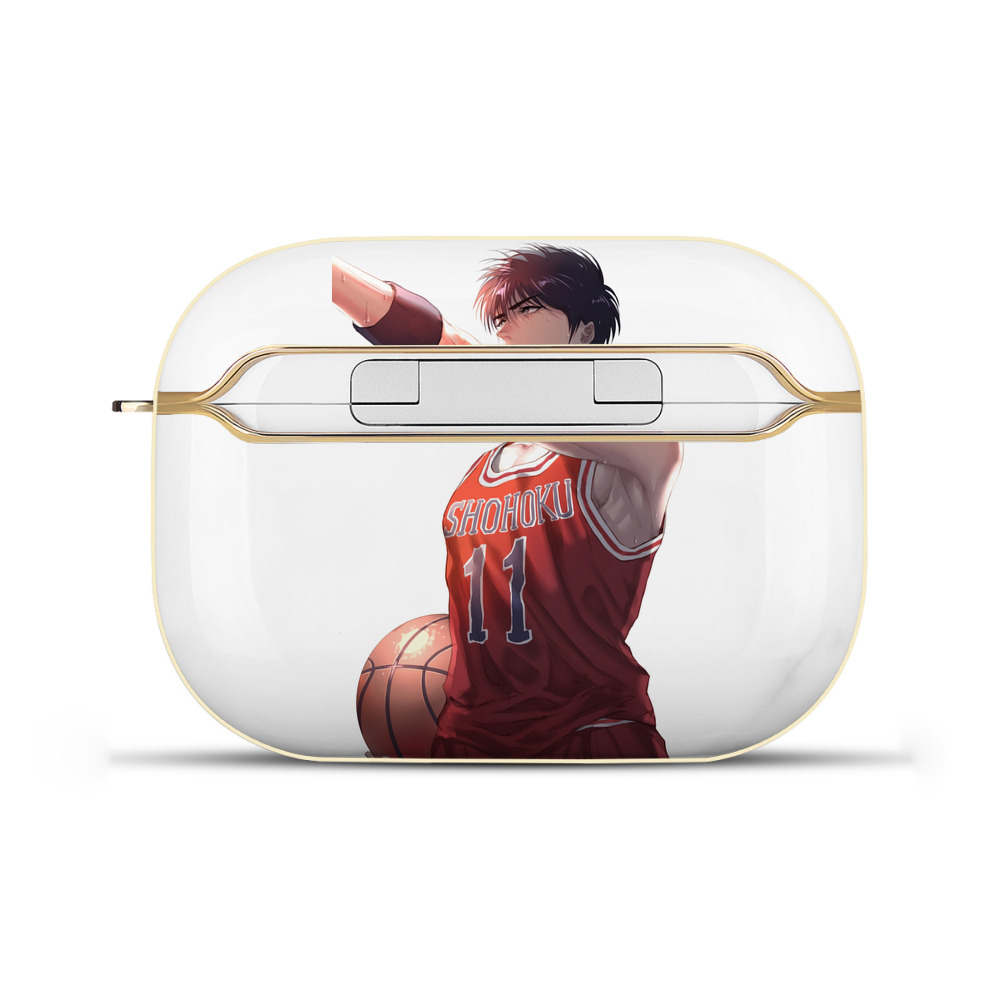 SLAM DUNK／スラムダンク 【AirPods Pro用】ハードシェル保護ケース｜耐衝撃・防指紋・カラビナ付き商品仕様