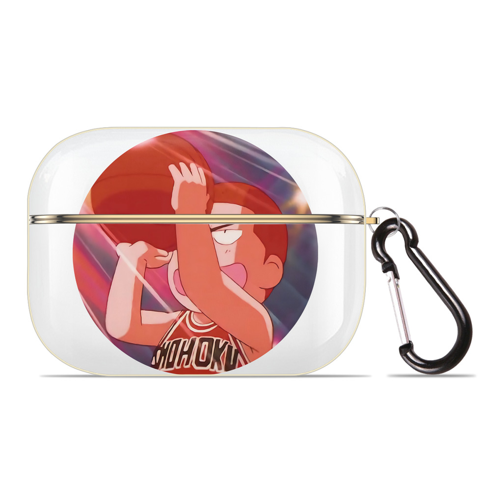 （画像用） SLAM DUNK／スラムダンク 【AirPods Pro用】ハードシェル保護ケース｜耐衝撃・防指紋・カラビナ付き商品仕様