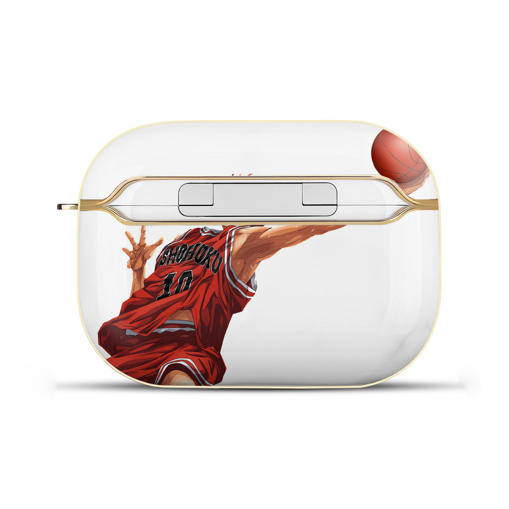 （画像用） SLAM DUNK／スラムダンク 【AirPods Pro用】ハードシェル保護ケース｜耐衝撃・防指紋・カラビナ付き商品仕様