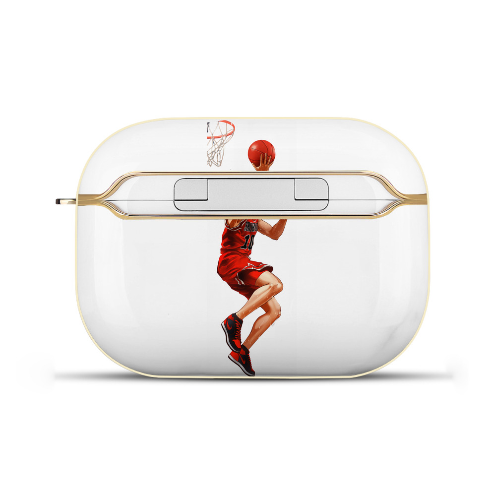 （画像用） SLAM DUNK／スラムダンク 【AirPods Pro用】ハードシェル保護ケース｜耐衝撃・防指紋・カラビナ付き商品仕様