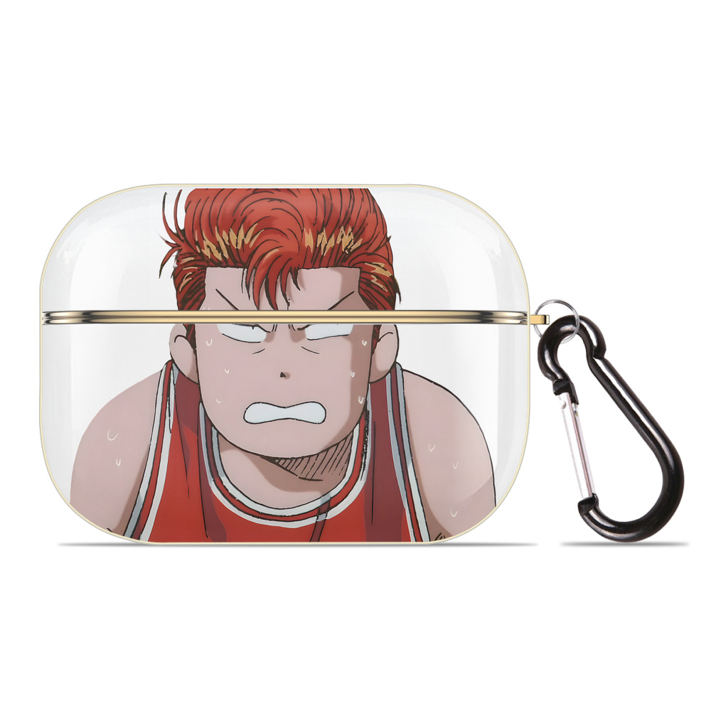 SLAM DUNK／スラムダンク 【AirPods Pro用】ハードシェル保護ケース｜耐衝撃・防指紋・カラビナ付き商品仕様