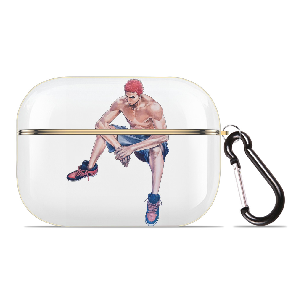 SLAM DUNK／スラムダンク 【AirPods Pro用】ハードシェル保護ケース｜耐衝撃・防指紋・カラビナ付き商品仕様