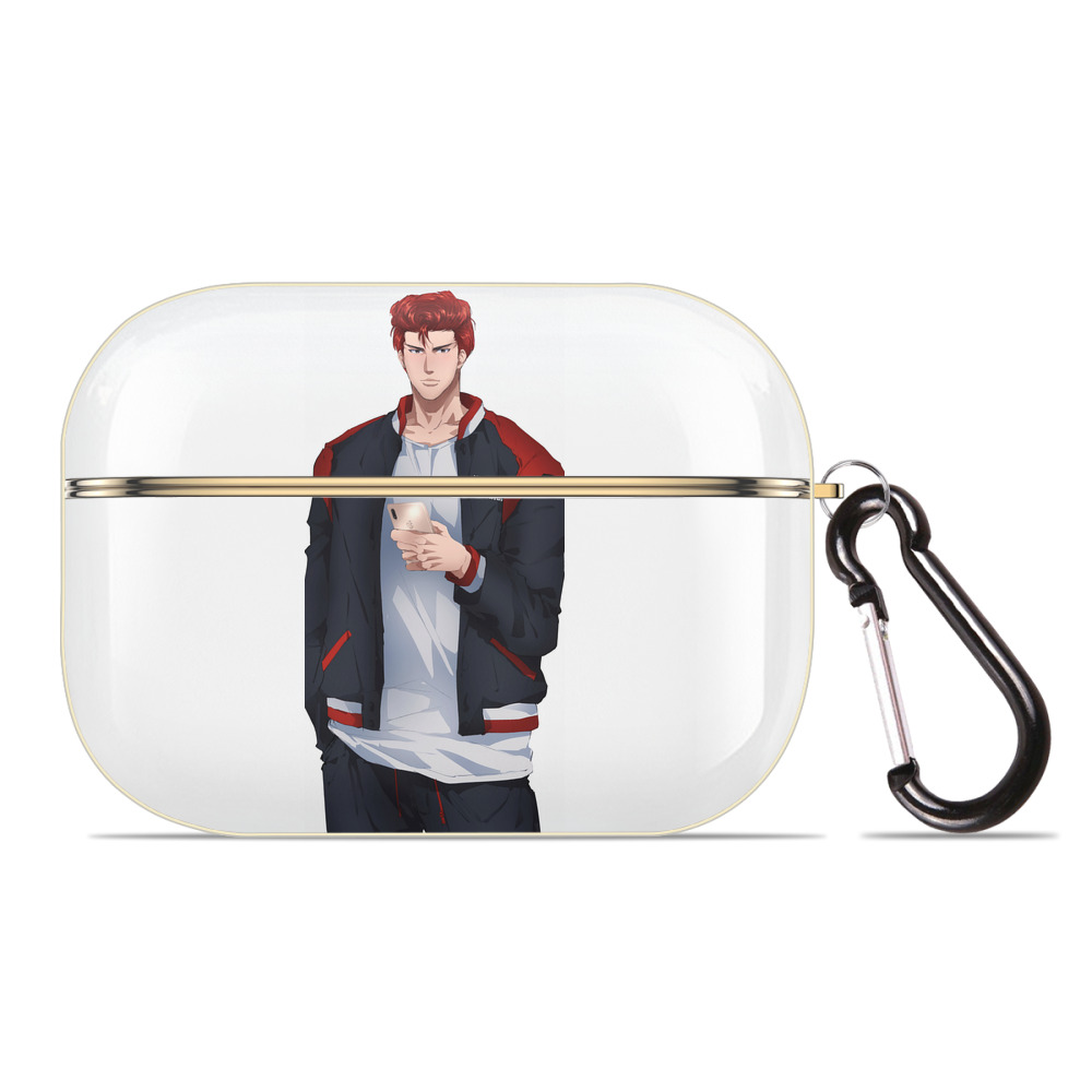 SLAM DUNK／スラムダンク 【AirPods Pro用】ハードシェル保護ケース｜耐衝撃・防指紋・カラビナ付き商品仕様