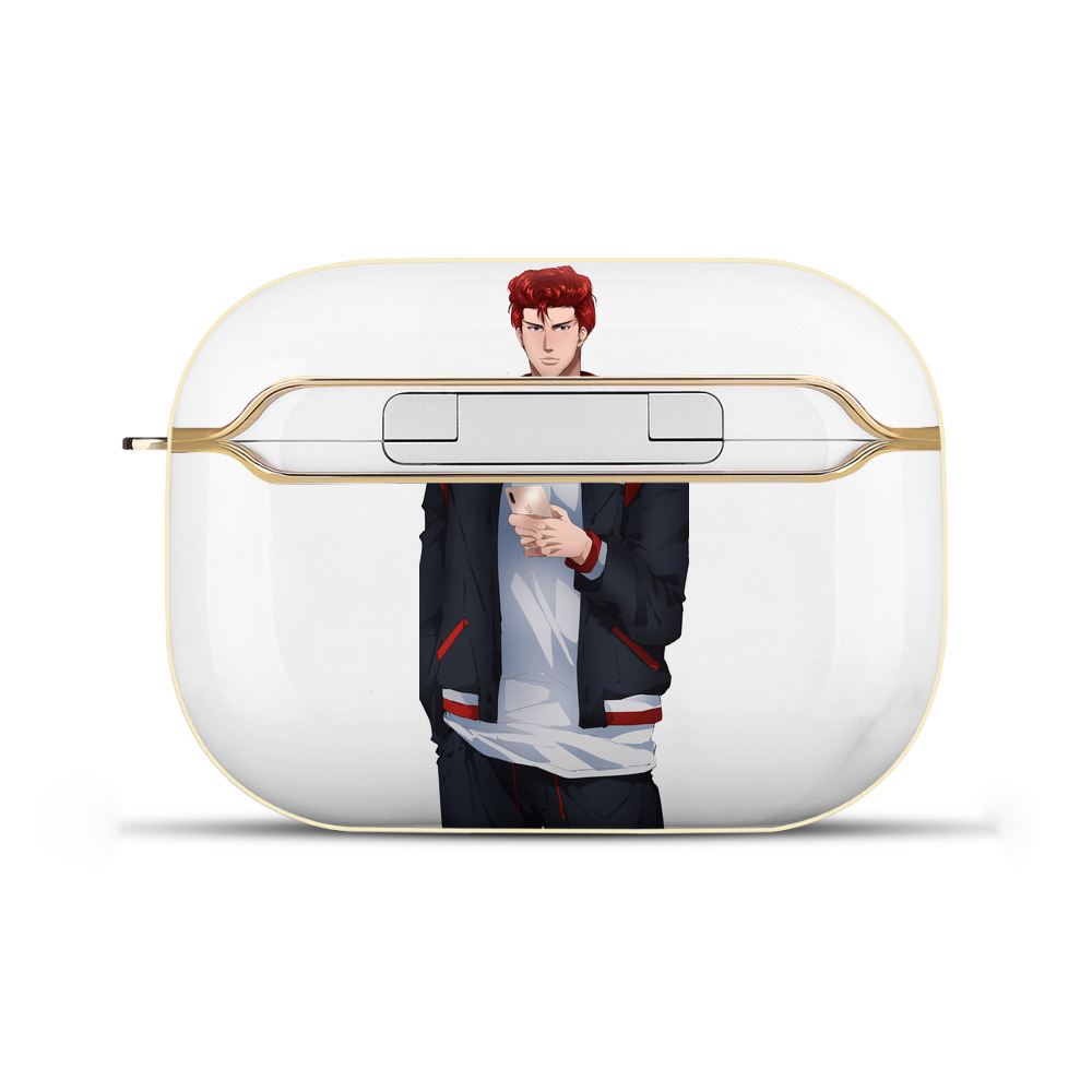 SLAM DUNK／スラムダンク 【AirPods Pro用】ハードシェル保護ケース｜耐衝撃・防指紋・カラビナ付き商品仕様