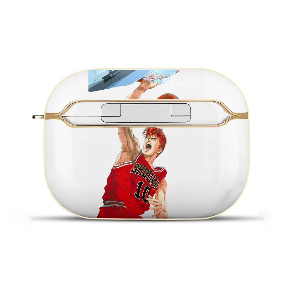 SLAM DUNK／スラムダンク 【AirPods Pro用】ハードシェル保護ケース｜耐衝撃・防指紋・カラビナ付き商品仕様