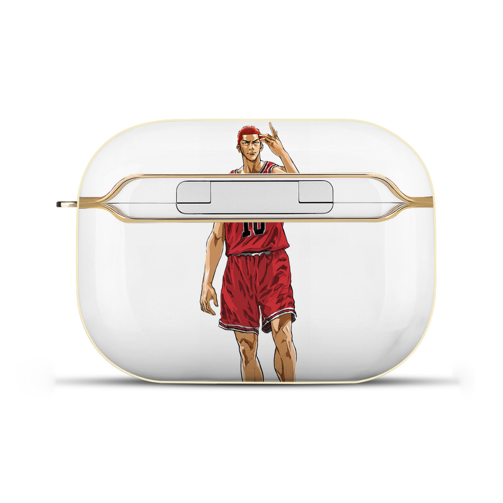 SLAM DUNK／スラムダンク 【AirPods Pro用】ハードシェル保護ケース｜耐衝撃・防指紋・カラビナ付き商品仕様