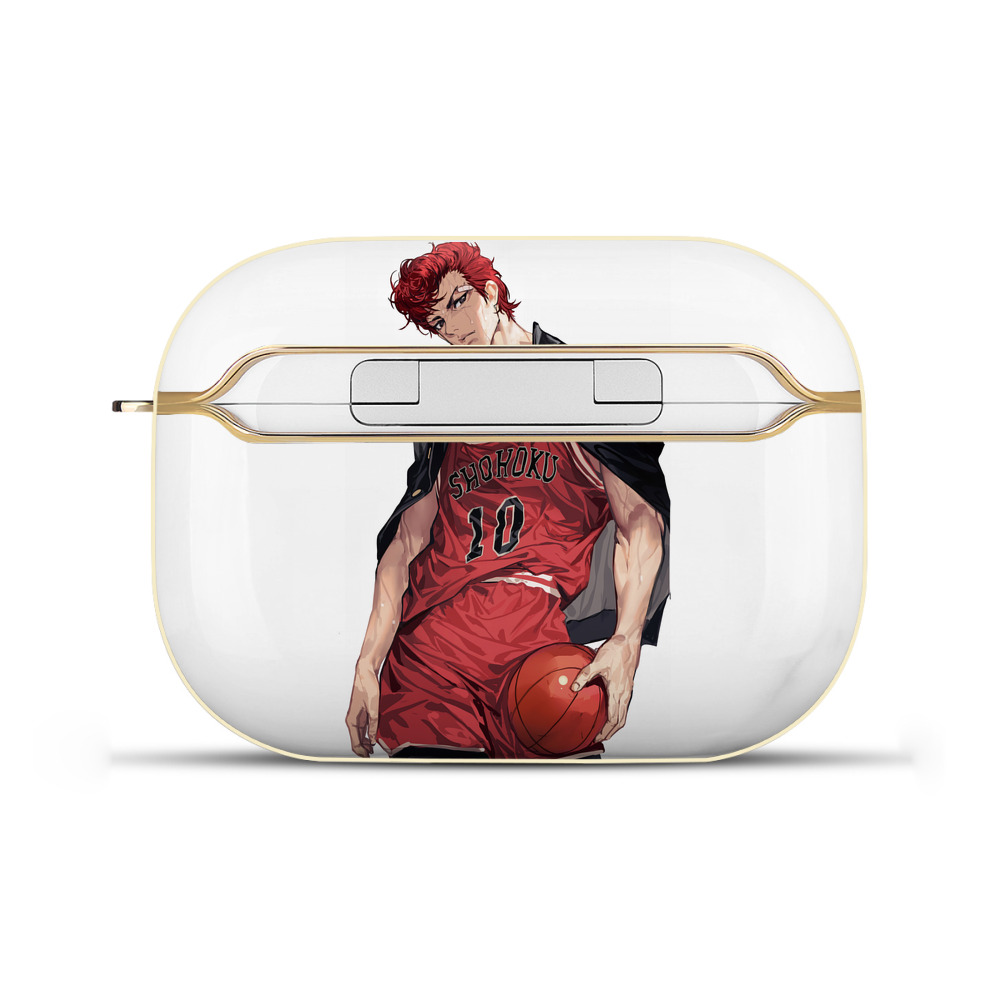 SLAM DUNK／スラムダンク 【AirPods Pro用】ハードシェル保護ケース｜耐衝撃・防指紋・カラビナ付き商品仕様