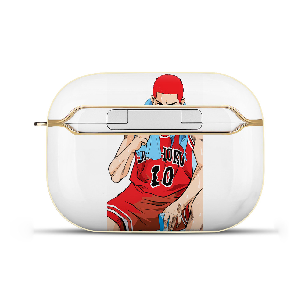 SLAM DUNK／スラムダンク 【AirPods Pro用】ハードシェル保護ケース｜耐衝撃・防指紋・カラビナ付き商品仕様