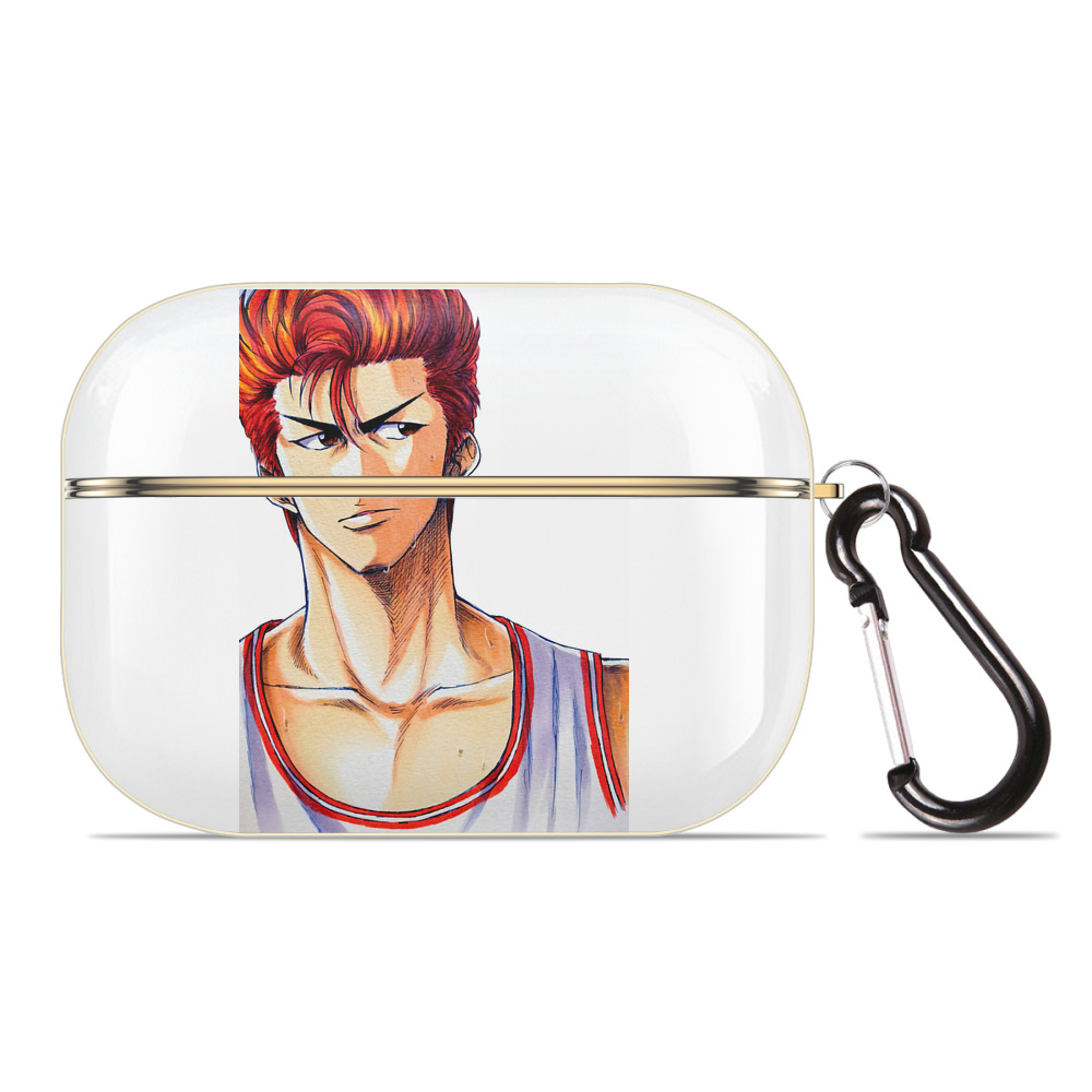 （画像用） SLAM DUNK／スラムダンク 【AirPods Pro用】ハードシェル保護ケース｜耐衝撃・防指紋・カラビナ付き商品仕様