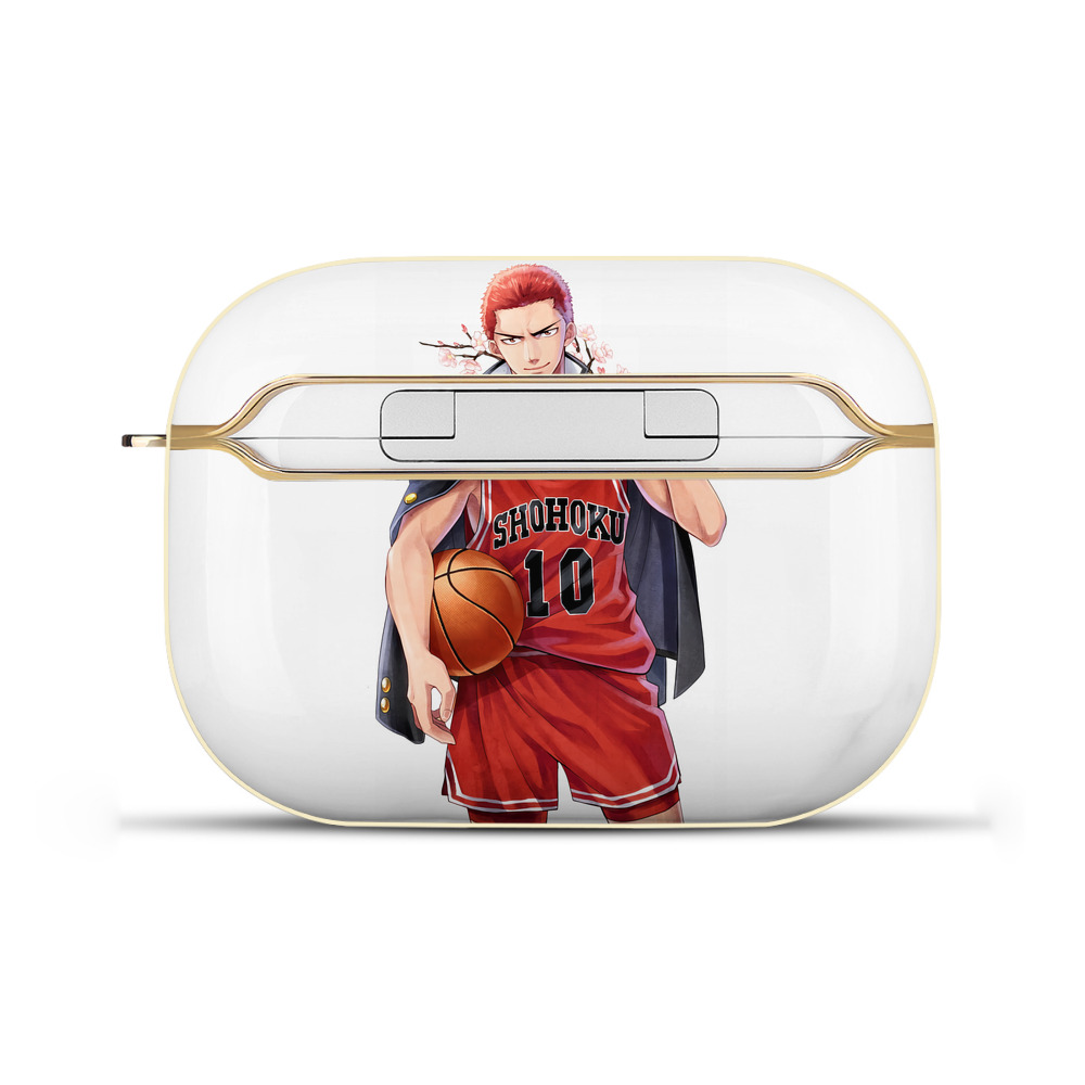 SLAM DUNK／スラムダンク 【AirPods Pro用】ハードシェル保護ケース｜耐衝撃・防指紋・カラビナ付き商品仕様