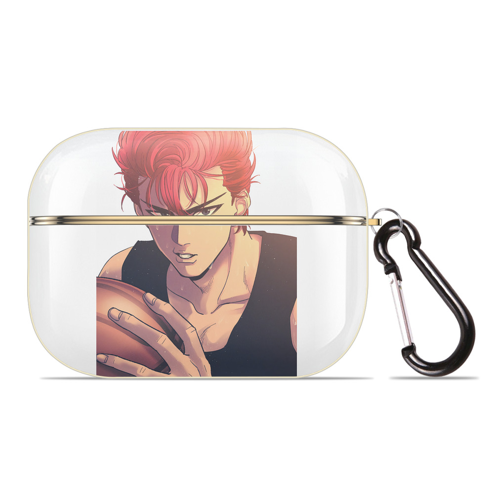 SLAM DUNK／スラムダンク 【AirPods Pro用】ハードシェル保護ケース｜耐衝撃・防指紋・カラビナ付き商品仕様