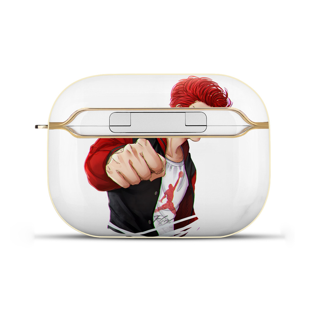 SLAM DUNK／スラムダンク 【AirPods Pro用】ハードシェル保護ケース｜耐衝撃・防指紋・カラビナ付き商品仕様