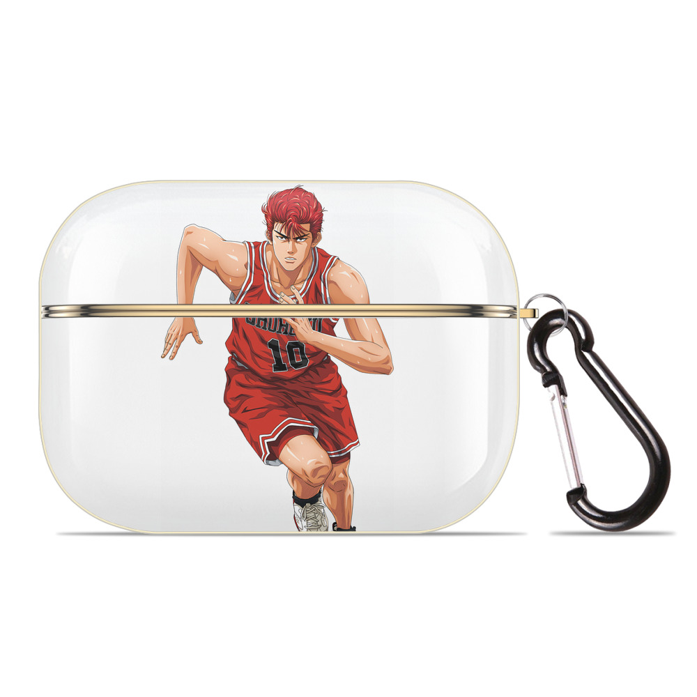 SLAM DUNK／スラムダンク 【AirPods Pro用】ハードシェル保護ケース｜耐衝撃・防指紋・カラビナ付き商品仕様