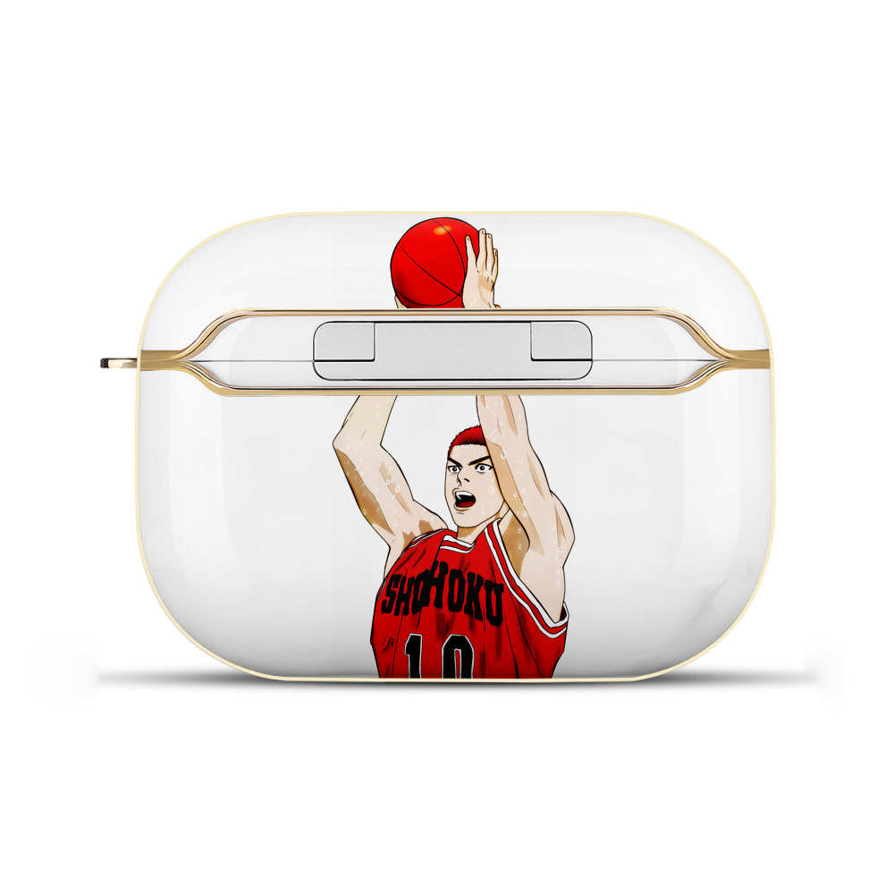 （画像用） SLAM DUNK／スラムダンク 【AirPods Pro用】ハードシェル保護ケース｜耐衝撃・防指紋・カラビナ付き商品仕様
