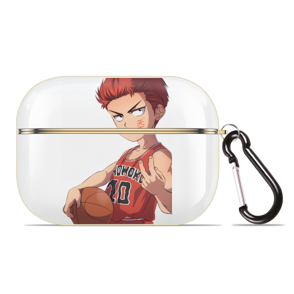 SLAM DUNK／スラムダンク 【AirPods Pro用】ハードシェル保護ケース｜耐衝撃・防指紋・カラビナ付き商品仕様