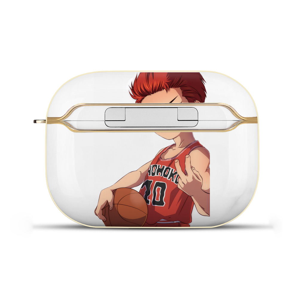 SLAM DUNK／スラムダンク 【AirPods Pro用】ハードシェル保護ケース｜耐衝撃・防指紋・カラビナ付き商品仕様