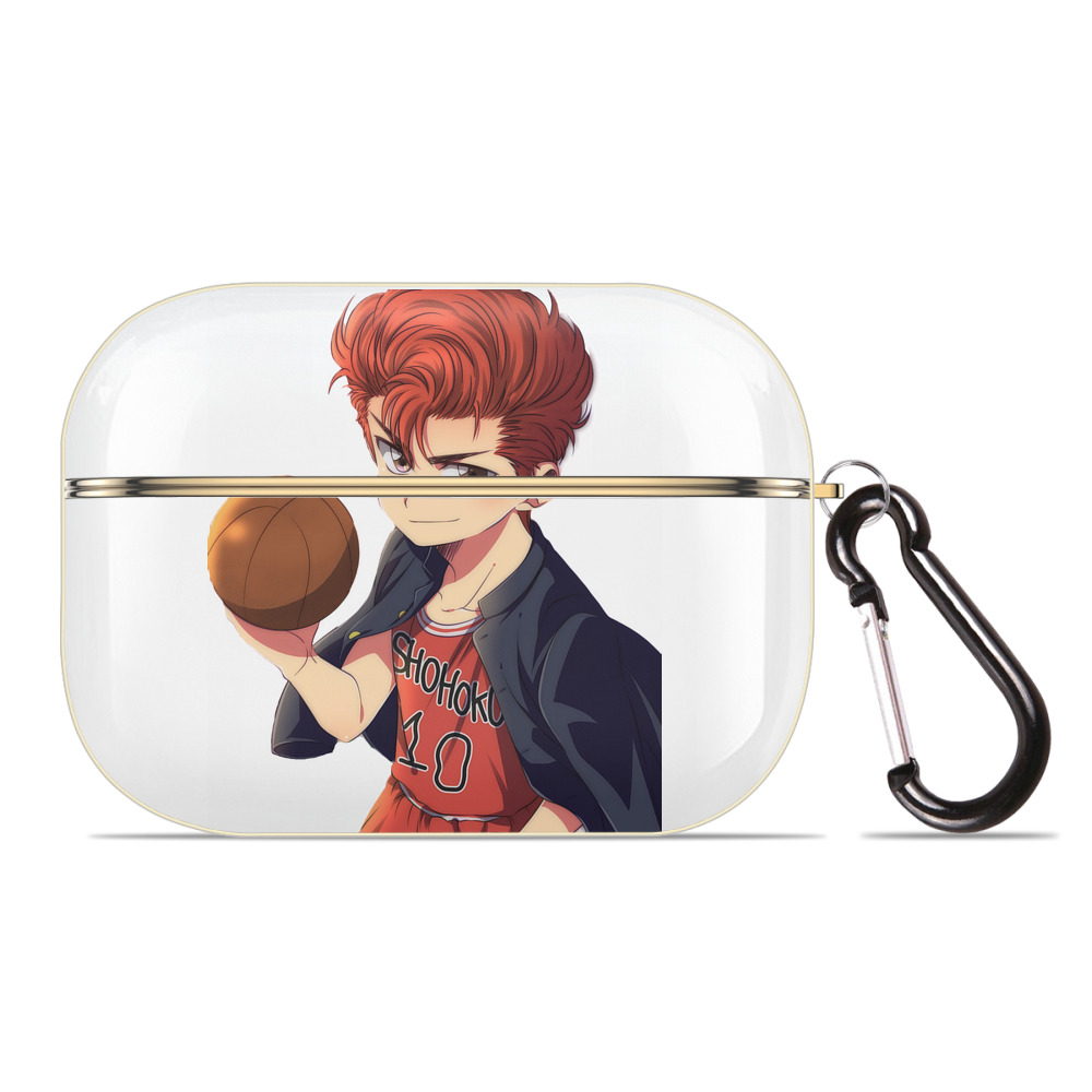 SLAM DUNK／スラムダンク 【AirPods Pro用】ハードシェル保護ケース｜耐衝撃・防指紋・カラビナ付き商品仕様