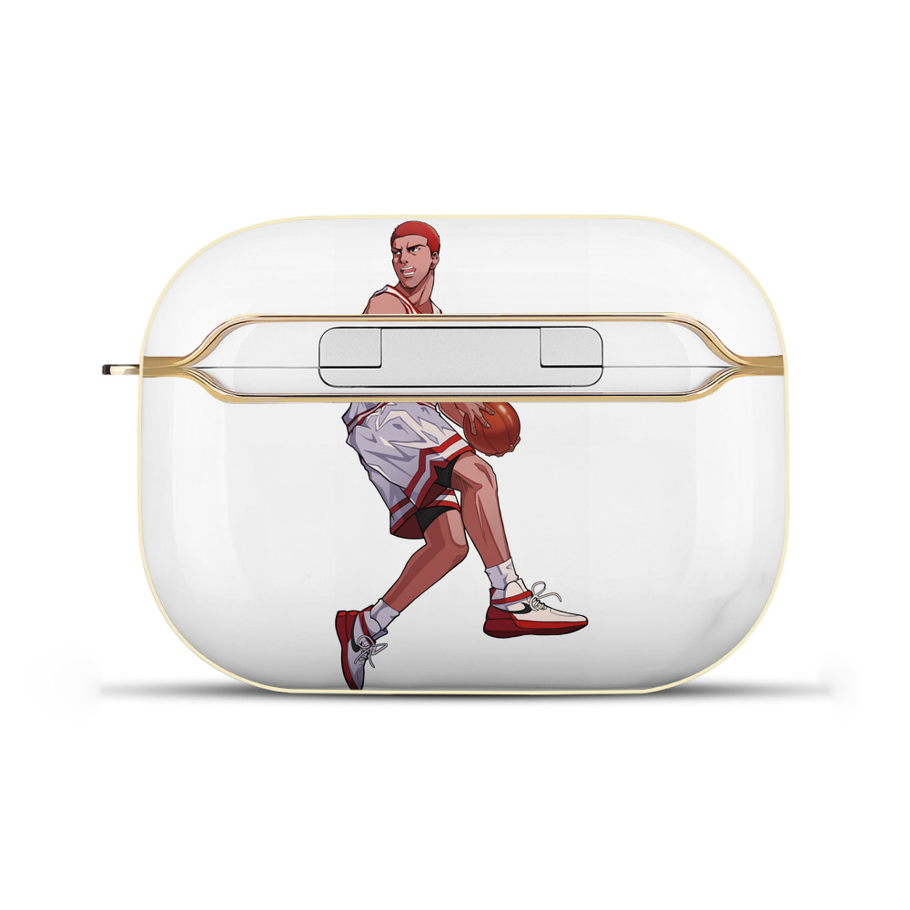 SLAM DUNK／スラムダンク 【AirPods Pro用】ハードシェル保護ケース｜耐衝撃・防指紋・カラビナ付き商品仕様