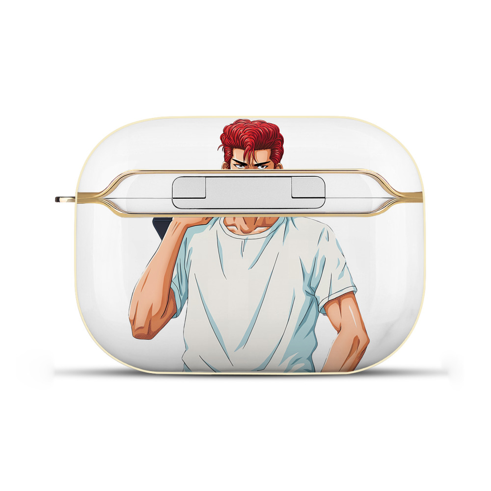 SLAM DUNK／スラムダンク 【AirPods Pro用】ハードシェル保護ケース｜耐衝撃・防指紋・カラビナ付き商品仕様