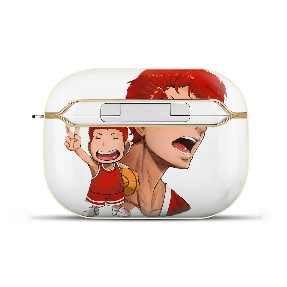 SLAM DUNK／スラムダンク 【AirPods Pro用】ハードシェル保護ケース｜耐衝撃・防指紋・カラビナ付き商品仕様