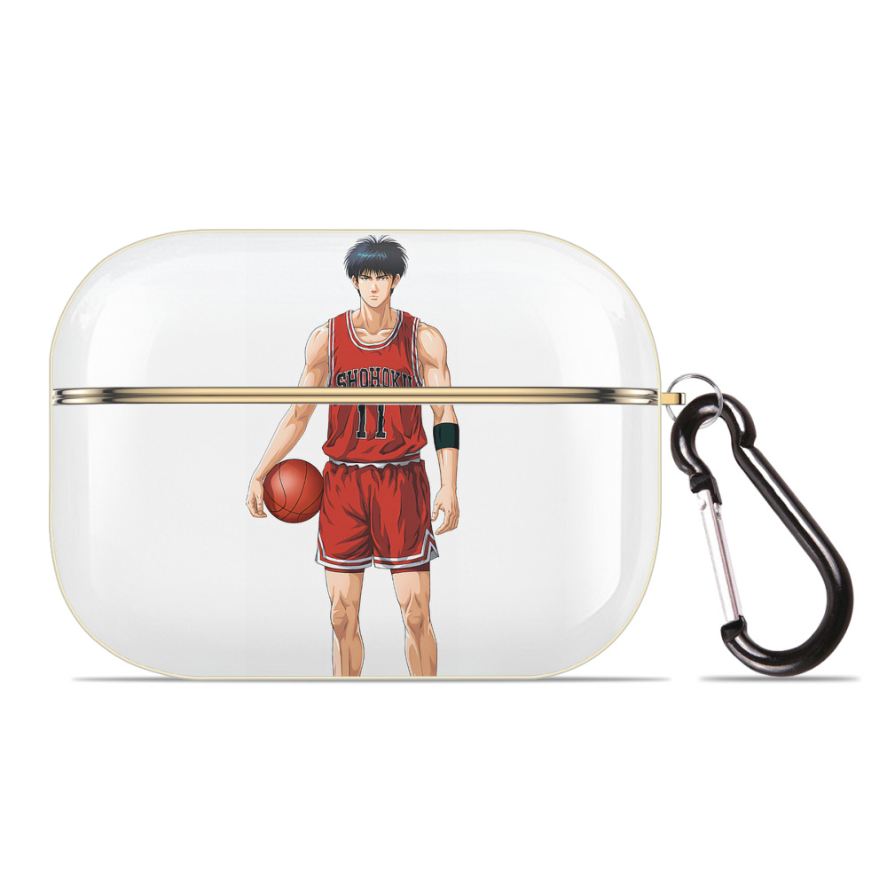 SLAM DUNK／スラムダンク 【AirPods Pro用】ハードシェル保護ケース｜耐衝撃・防指紋・カラビナ付き商品仕様