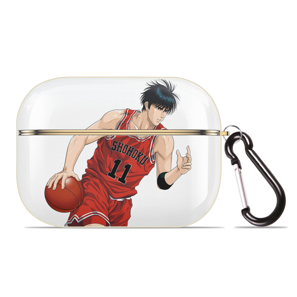 SLAM DUNK／スラムダンク 【AirPods Pro用】ハードシェル保護ケース｜耐衝撃・防指紋・カラビナ付き商品仕様