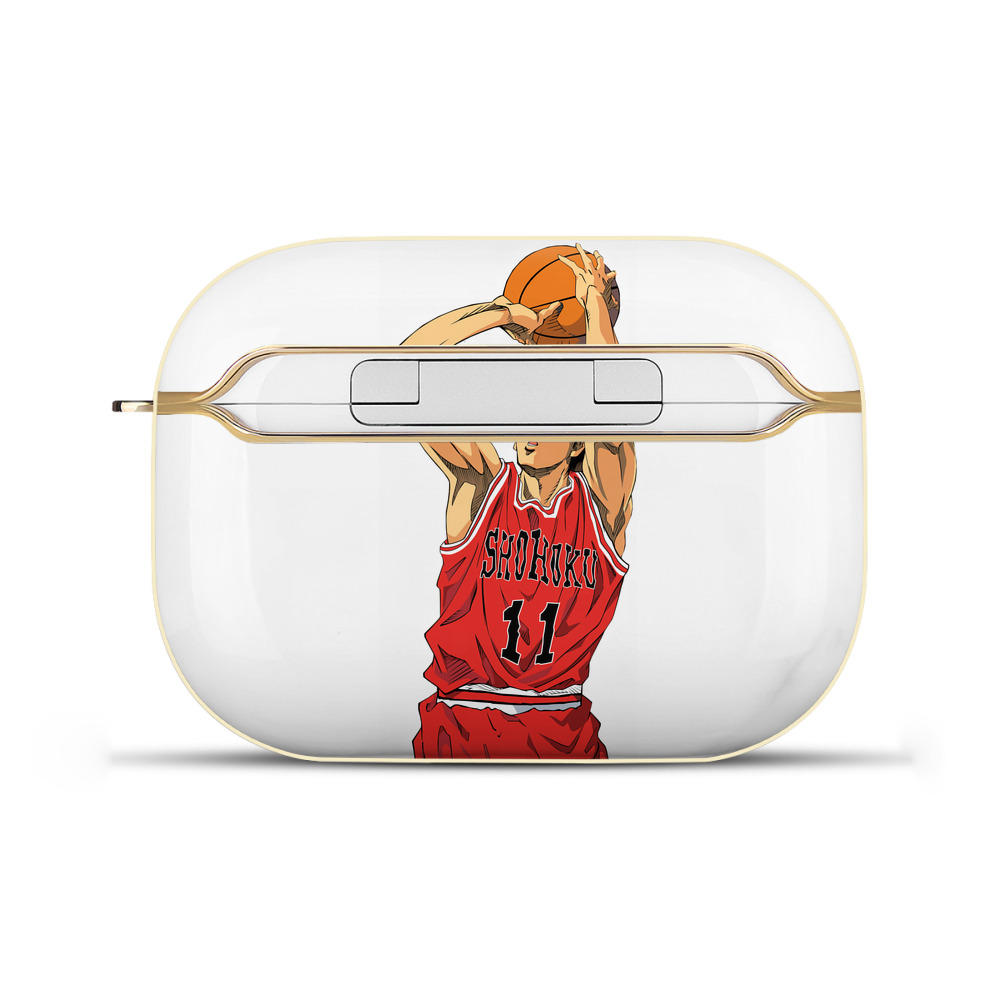 （画像用） SLAM DUNK／スラムダンク 【AirPods Pro用】ハードシェル保護ケース｜耐衝撃・防指紋・カラビナ付き商品仕様