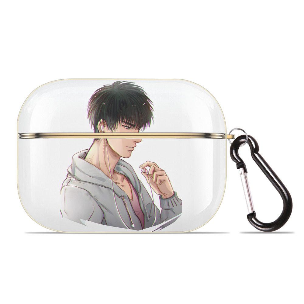 SLAM DUNK／スラムダンク 【AirPods Pro用】ハードシェル保護ケース｜耐衝撃・防指紋・カラビナ付き商品仕様