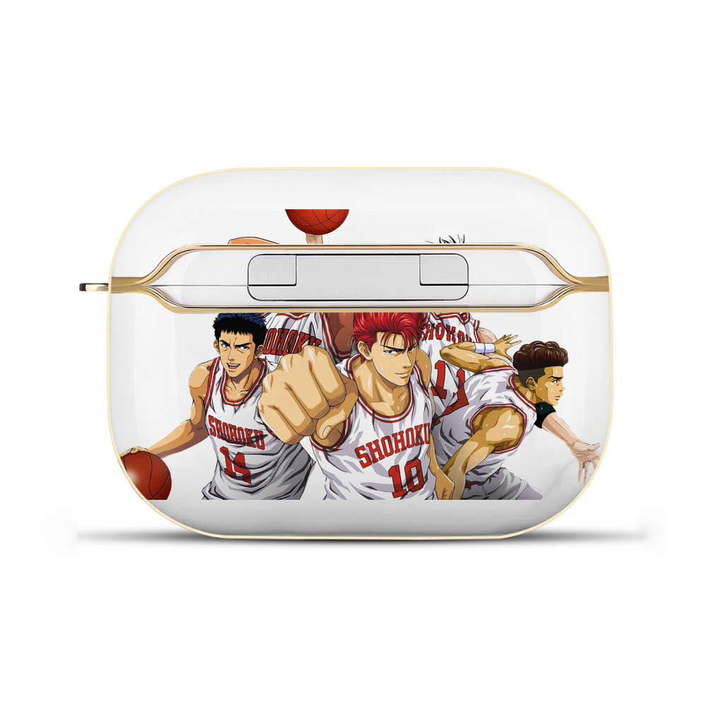 SLAM DUNK／スラムダンク 【AirPods Pro用】ハードシェル保護ケース｜耐衝撃・防指紋・カラビナ付き商品仕様