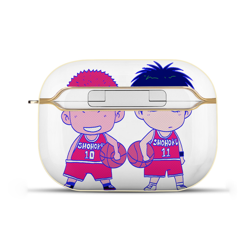 SLAM DUNK／スラムダンク 【AirPods Pro用】ハードシェル保護ケース｜耐衝撃・防指紋・カラビナ付き商品仕様