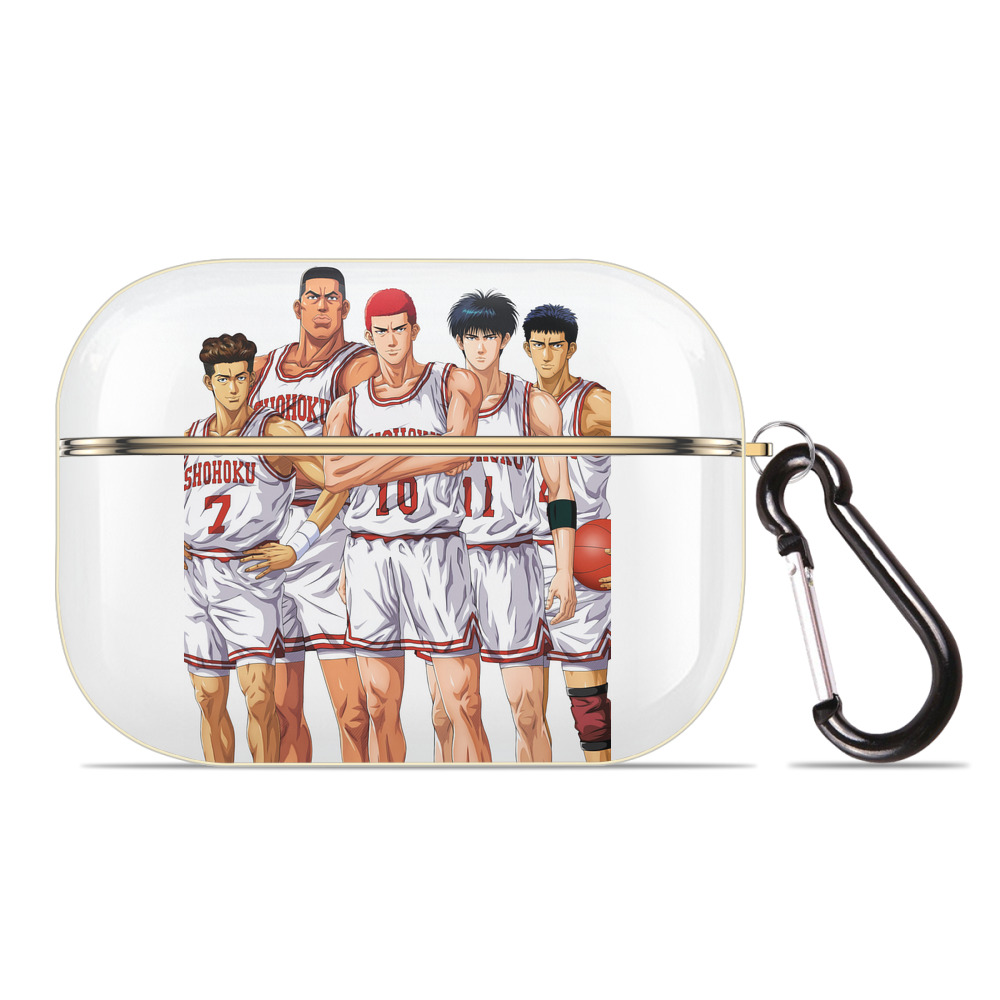 （画像用） SLAM DUNK／スラムダンク 【AirPods Pro用】ハードシェル保護ケース｜耐衝撃・防指紋・カラビナ付き商品仕様