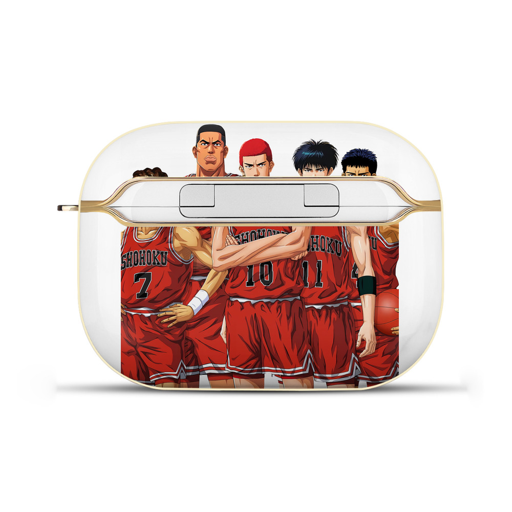 SLAM DUNK／スラムダンク 【AirPods Pro用】ハードシェル保護ケース｜耐衝撃・防指紋・カラビナ付き商品仕様