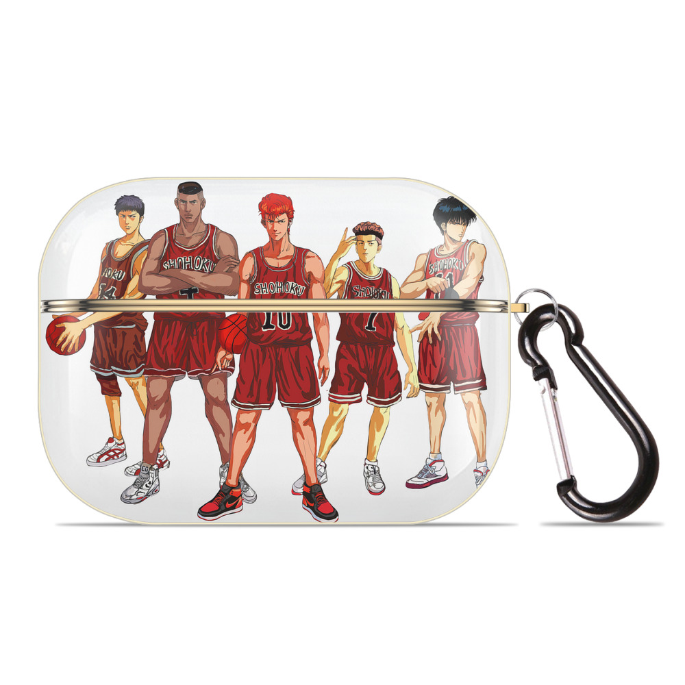 （画像用） SLAM DUNK／スラムダンク 【AirPods Pro用】ハードシェル保護ケース｜耐衝撃・防指紋・カラビナ付き商品仕様