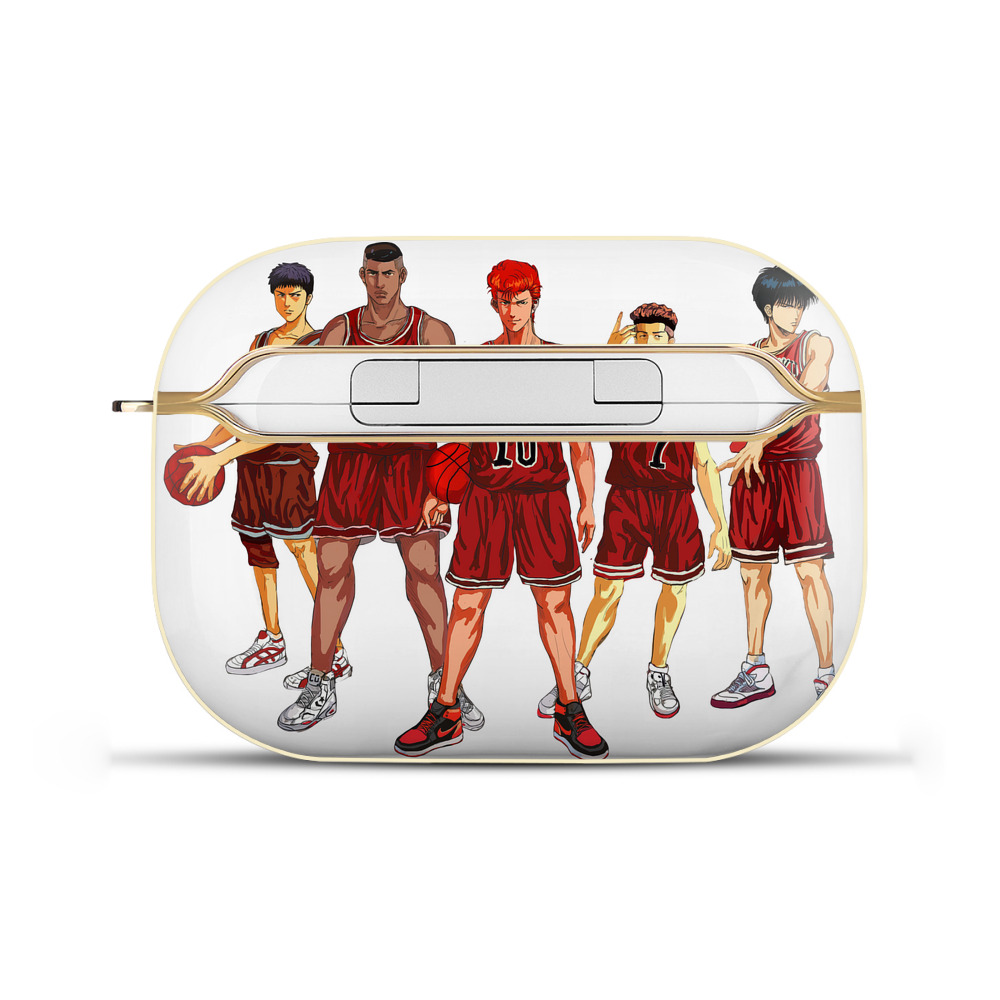（画像用） SLAM DUNK／スラムダンク 【AirPods Pro用】ハードシェル保護ケース｜耐衝撃・防指紋・カラビナ付き商品仕様