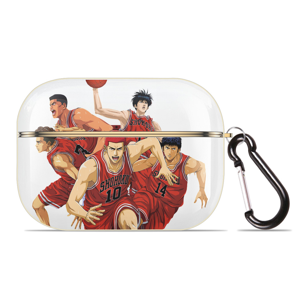 SLAM DUNK／スラムダンク 【AirPods Pro用】ハードシェル保護ケース｜耐衝撃・防指紋・カラビナ付き商品仕様