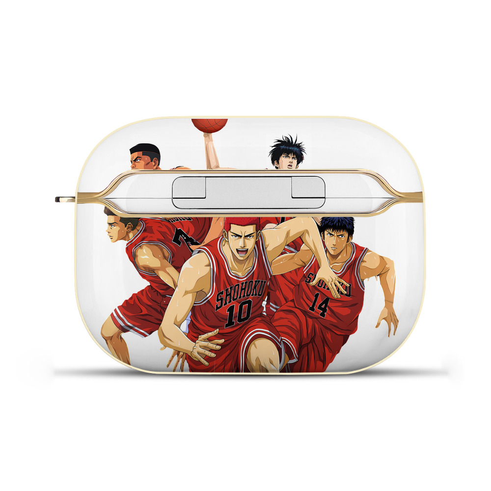 SLAM DUNK／スラムダンク 【AirPods Pro用】ハードシェル保護ケース｜耐衝撃・防指紋・カラビナ付き商品仕様