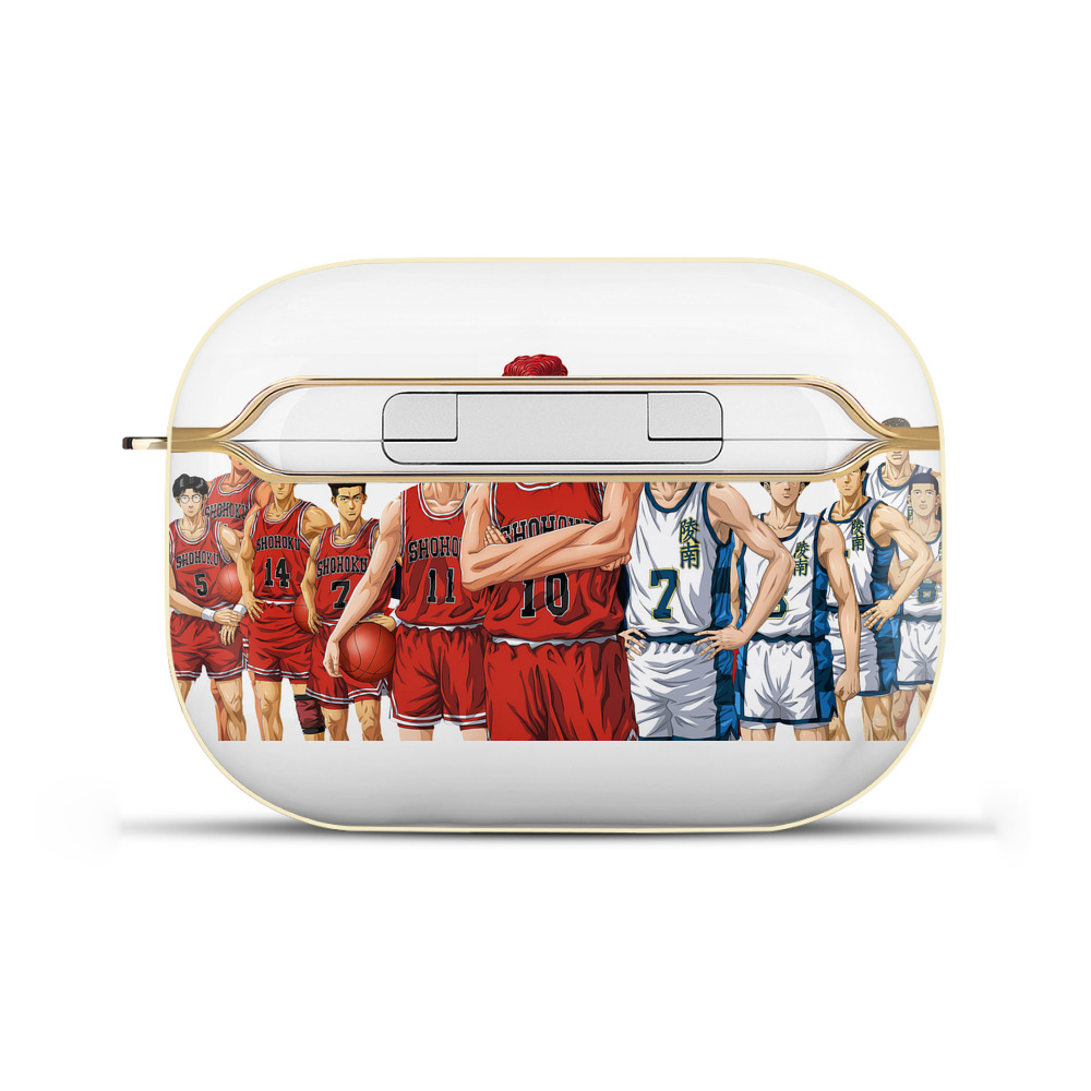 （画像用） SLAM DUNK／スラムダンク 【AirPods Pro用】ハードシェル保護ケース｜耐衝撃・防指紋・カラビナ付き商品仕様