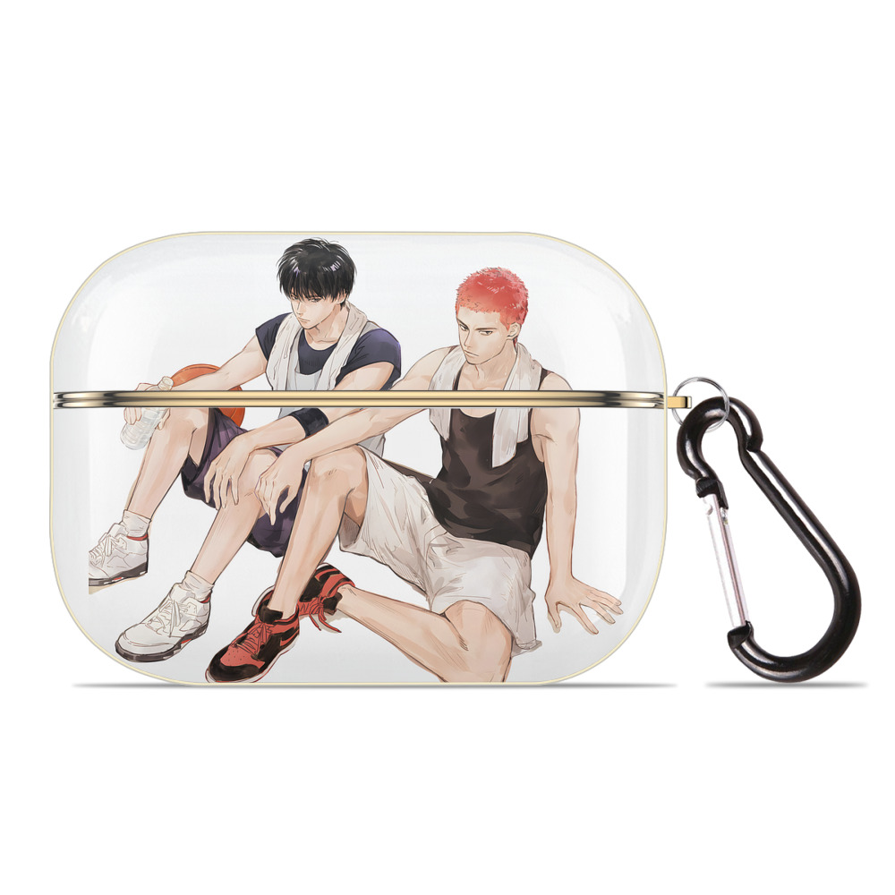 SLAM DUNK／スラムダンク 【AirPods Pro用】ハードシェル保護ケース｜耐衝撃・防指紋・カラビナ付き商品仕様