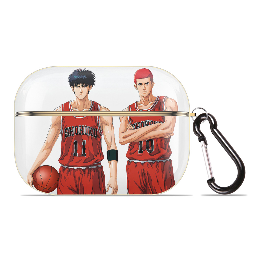 （画像用） SLAM DUNK／スラムダンク 【AirPods Pro用】ハードシェル保護ケース｜耐衝撃・防指紋・カラビナ付き商品仕様