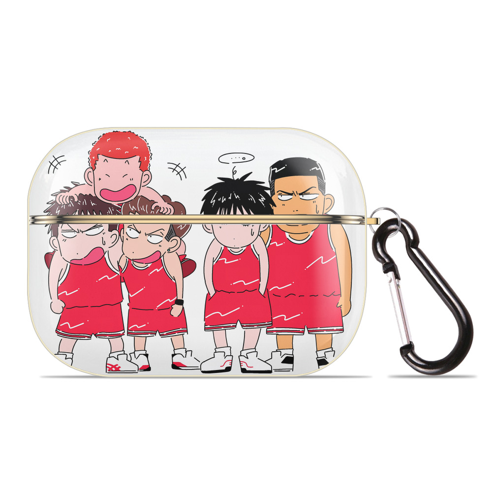 SLAM DUNK／スラムダンク 【AirPods Pro用】ハードシェル保護ケース｜耐衝撃・防指紋・カラビナ付き商品仕様