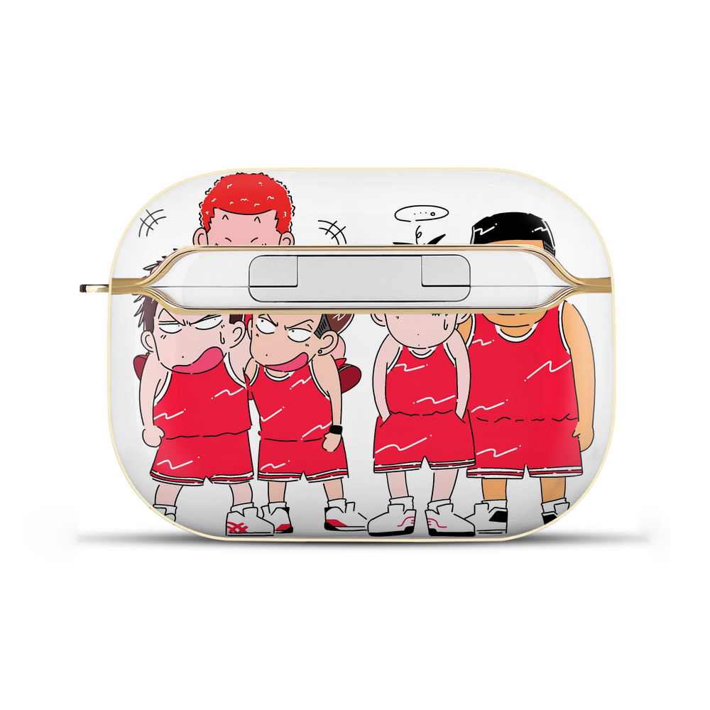 SLAM DUNK／スラムダンク 【AirPods Pro用】ハードシェル保護ケース｜耐衝撃・防指紋・カラビナ付き商品仕様