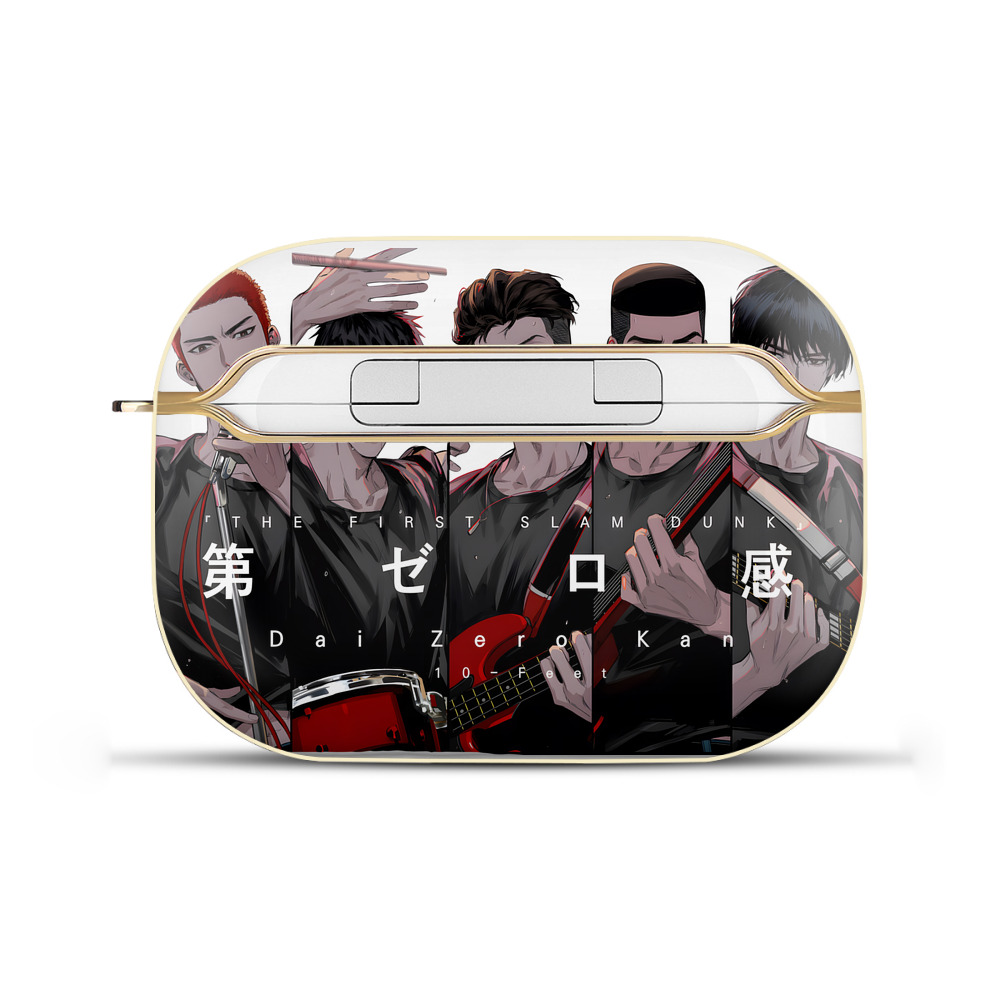 SLAM DUNK／スラムダンク 【AirPods Pro用】ハードシェル保護ケース｜耐衝撃・防指紋・カラビナ付き商品仕様