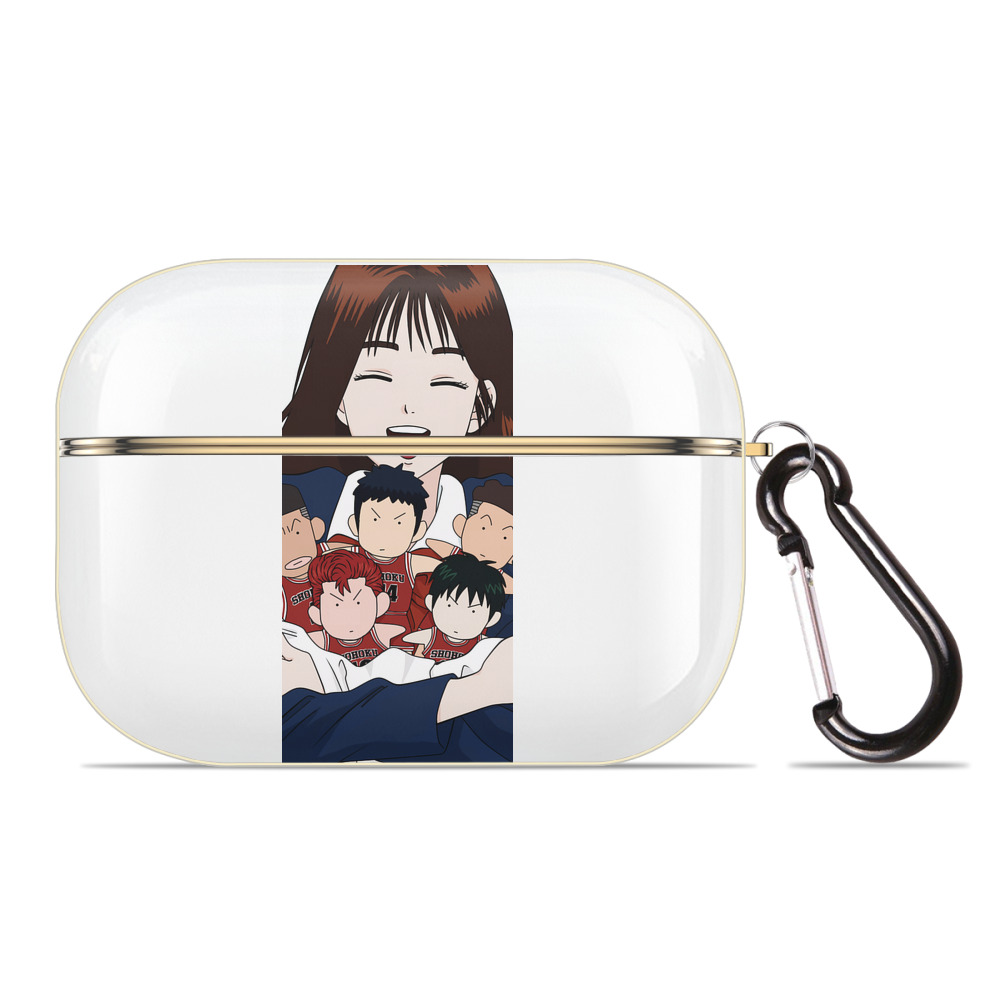 SLAM DUNK／スラムダンク 【AirPods Pro用】ハードシェル保護ケース｜耐衝撃・防指紋・カラビナ付き商品仕様