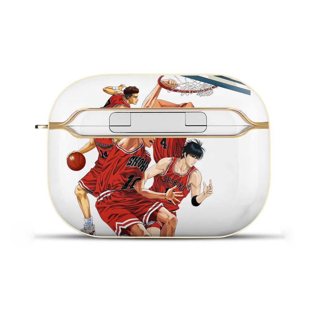 SLAM DUNK／スラムダンク 【AirPods Pro用】ハードシェル保護ケース｜耐衝撃・防指紋・カラビナ付き商品仕様
