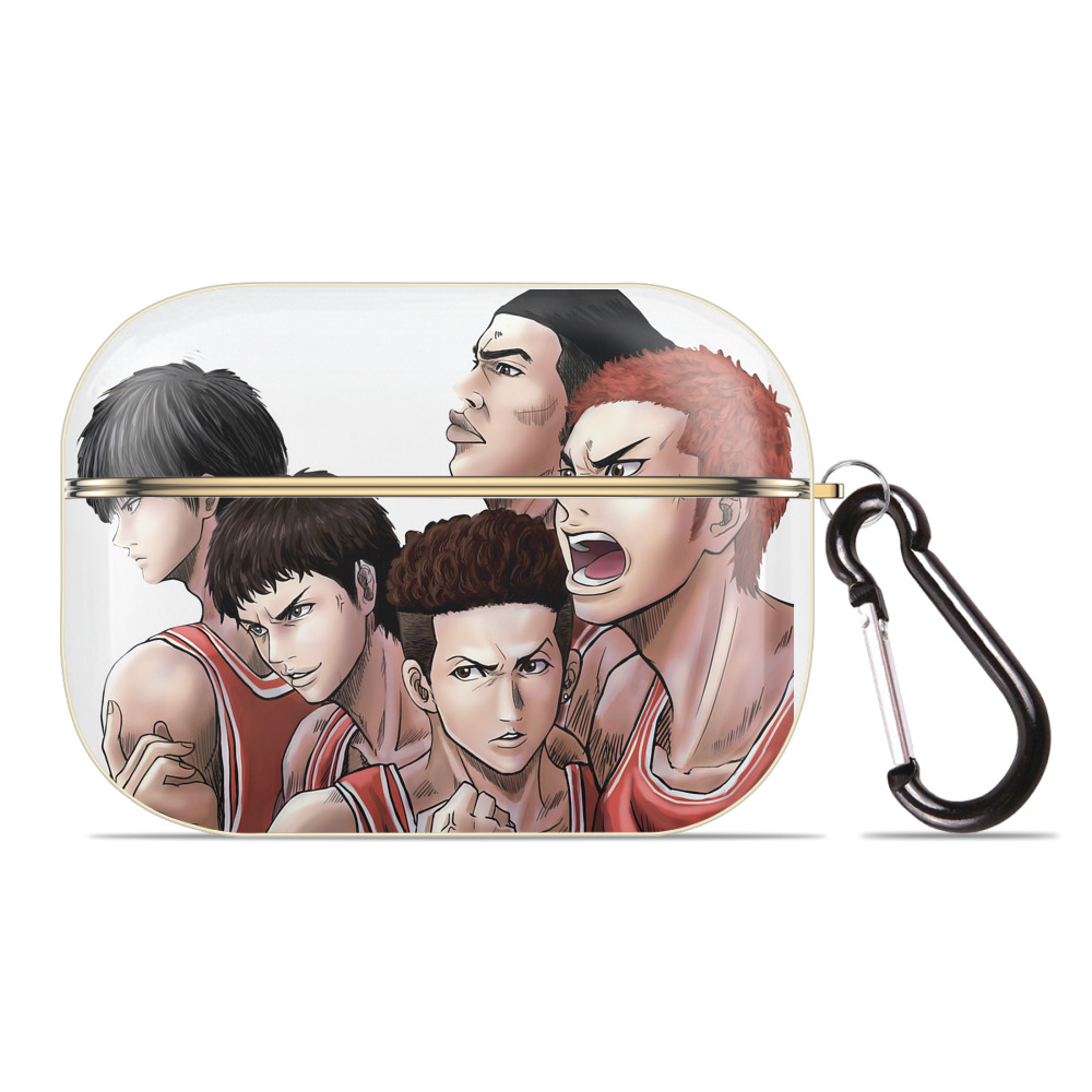 SLAM DUNK／スラムダンク 【AirPods Pro用】ハードシェル保護ケース｜耐衝撃・防指紋・カラビナ付き商品仕様