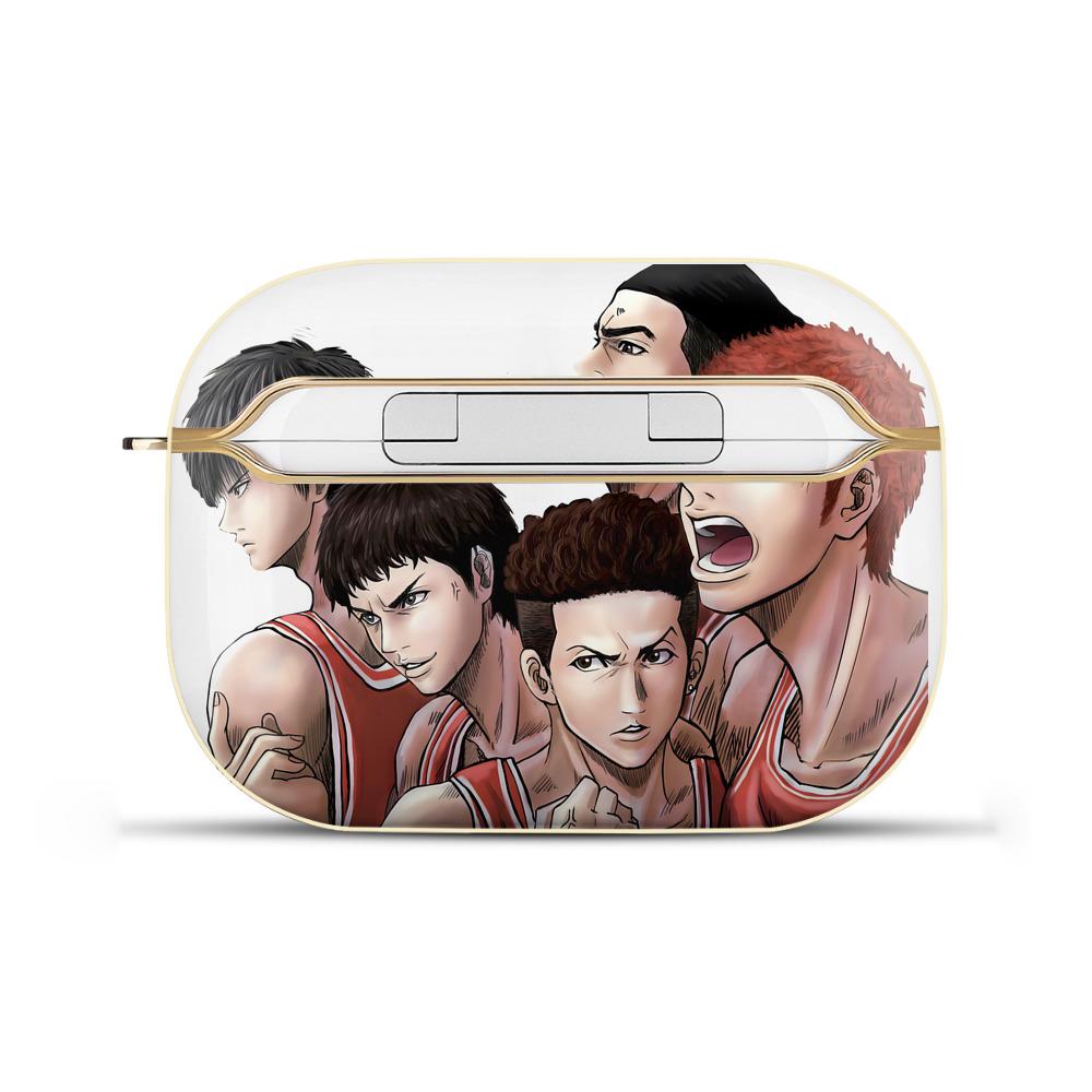 SLAM DUNK／スラムダンク 【AirPods Pro用】ハードシェル保護ケース｜耐衝撃・防指紋・カラビナ付き商品仕様